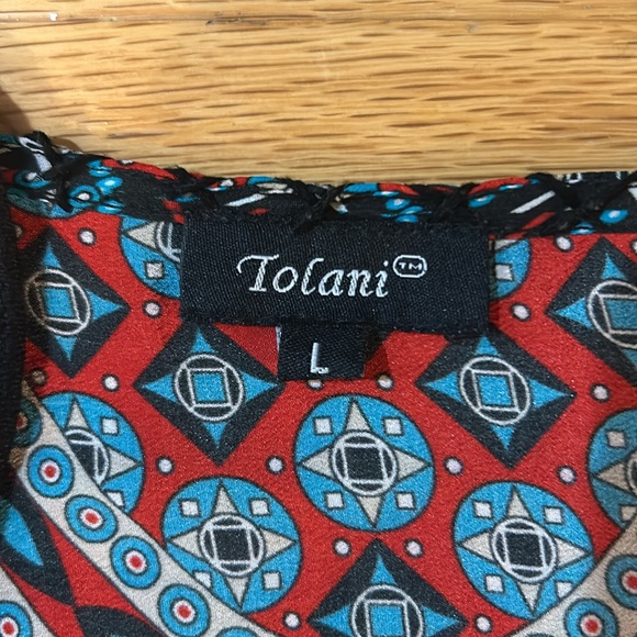 Tolani Women’s Tunic Size Large - Picture 3 of 5